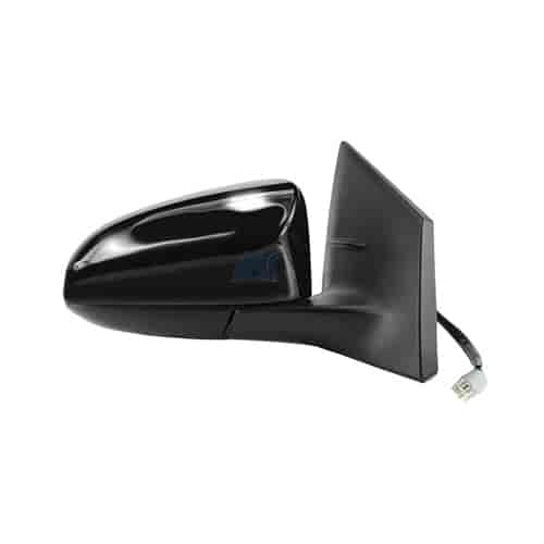 14-16 TOYOTA Corolla black w/PTM cover foldaway w/o turn signal Passenger side mirror tested to fit