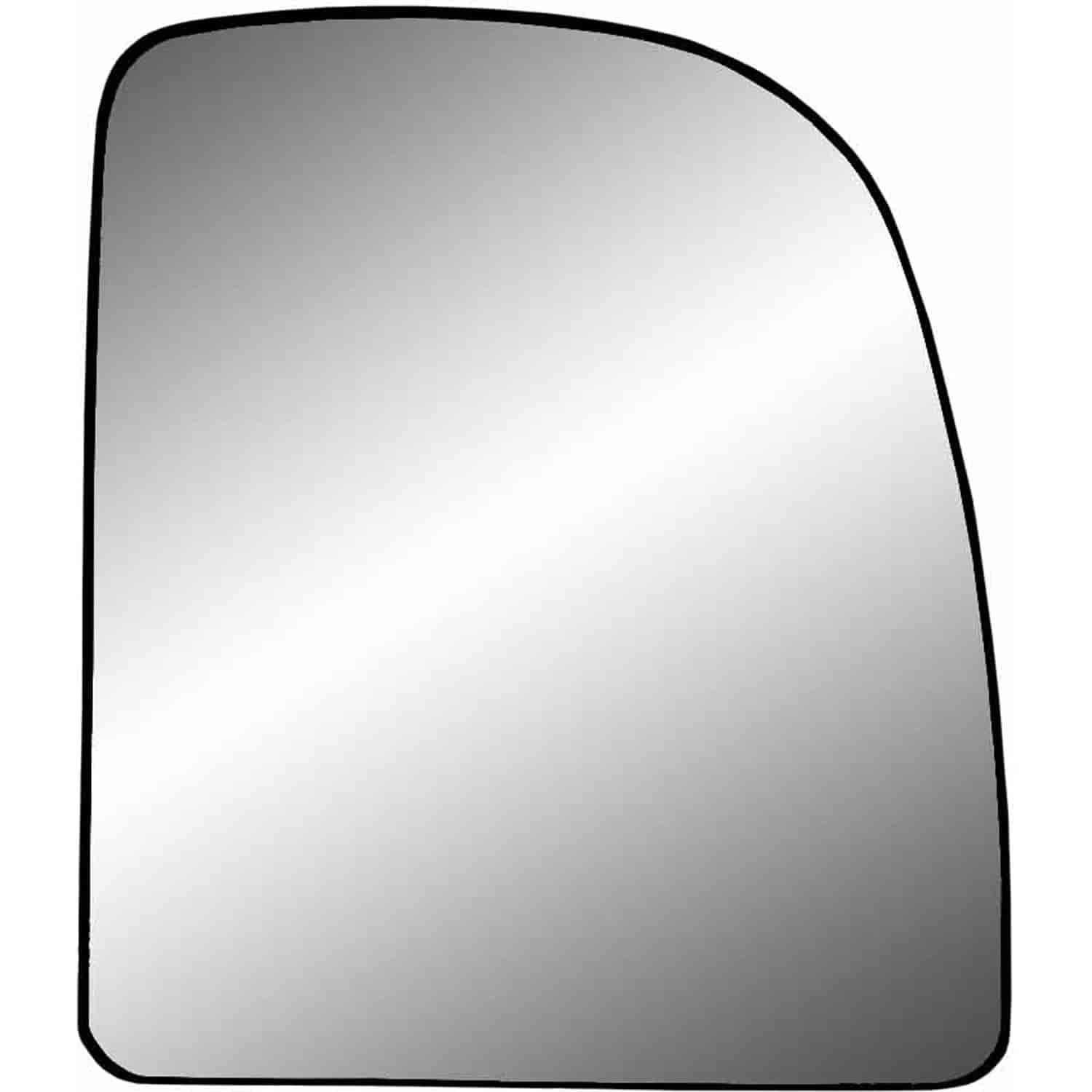 Replacement Glass Assembly for 02-14 Econoline towing mirror top lens; 00-05 Excursion towing mirror