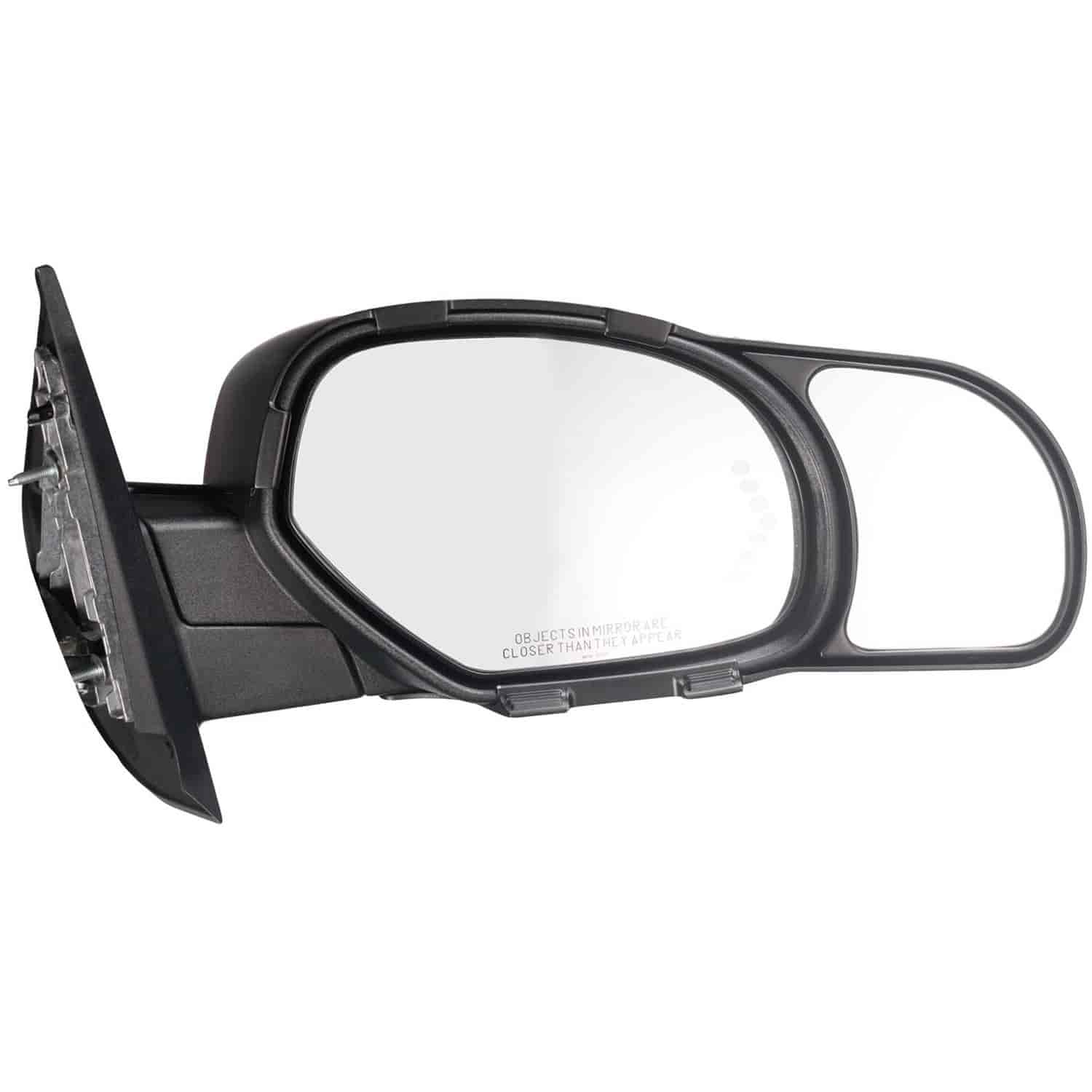 Snap-On Towing Mirrors Fits 2007 to 2013 Chevy Silverado & GMC Sierra