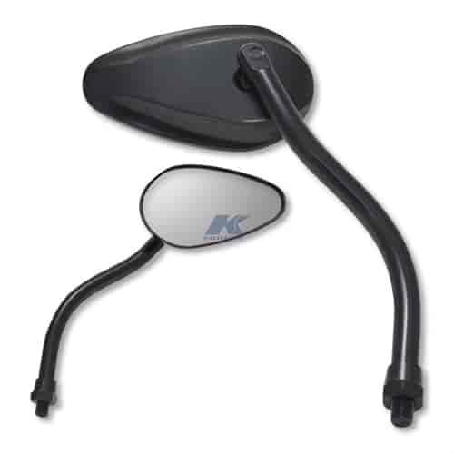 New Xtreme black universal teardrop mirror 10mm