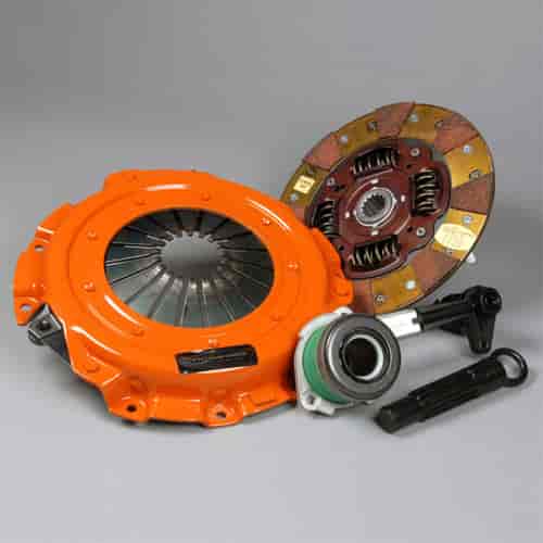 Dual Friction Clutch Includes Pressure Plate, Disc, Throwout Bearing, Align Tool, & Slave Cylinder