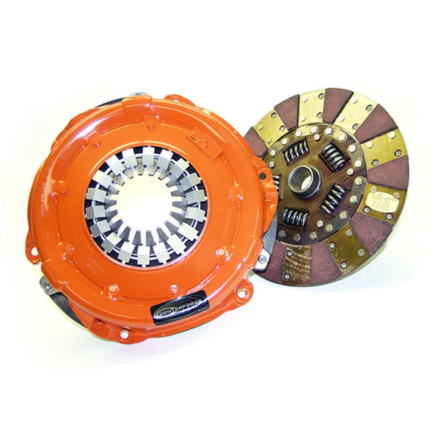 Dual Friction Clutch Includes Pressure Plate and Disc