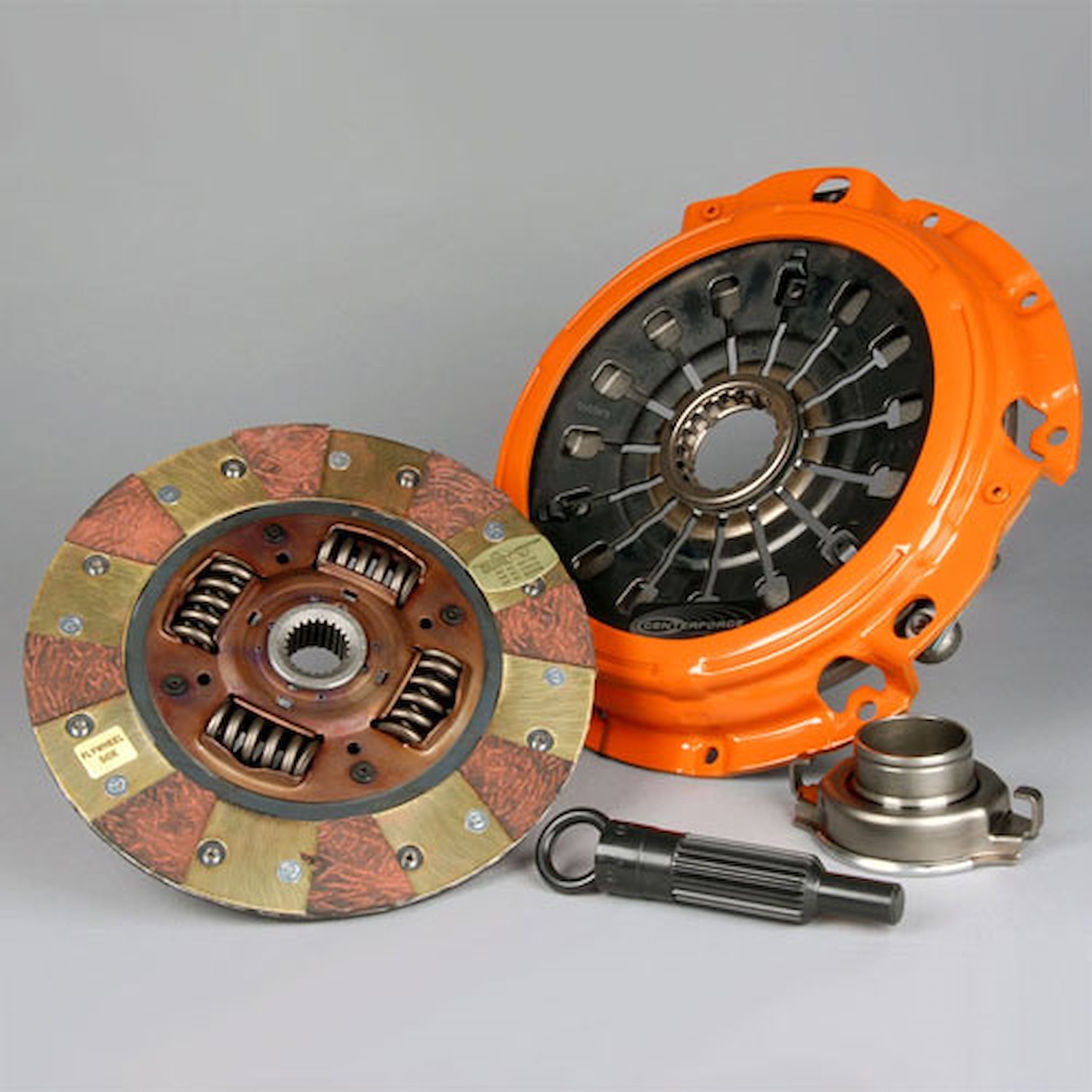 Dual Friction Clutch Includes Pressure Plate, Disc, Throwout Bearing, & Aligment Tool