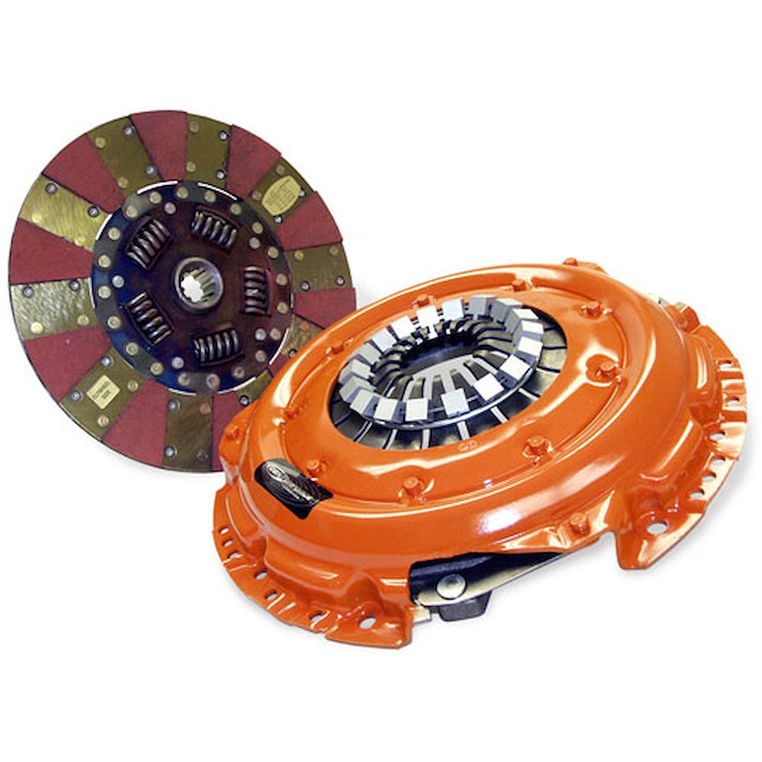 Dual Friction Clutch Includes Pressure Plate, Disc, Dowel Pins, Shim, & Bleed Kit