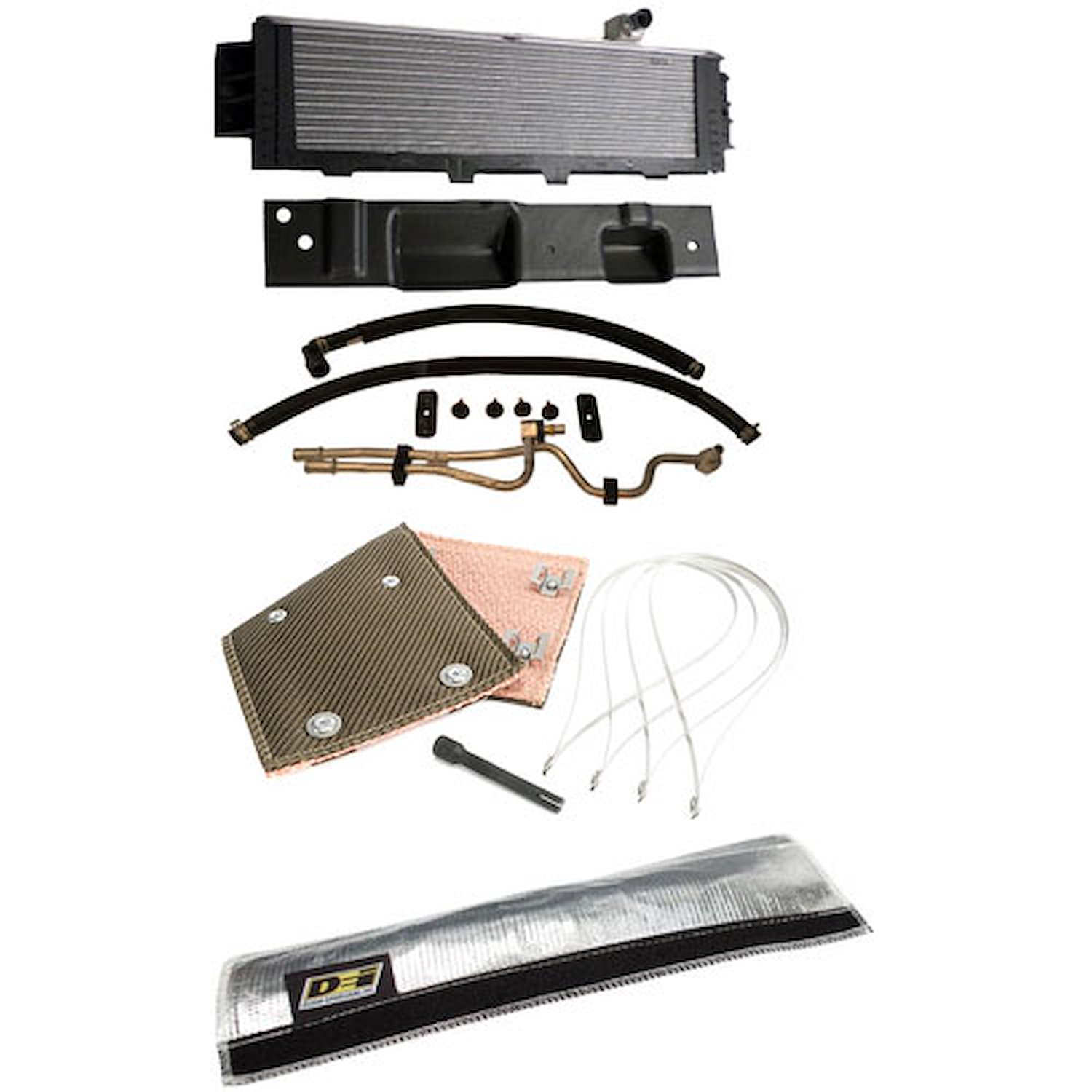 Auxiliary Cooling Kit 2014-Up C7 Corvette w/Manual Transmission Includes: