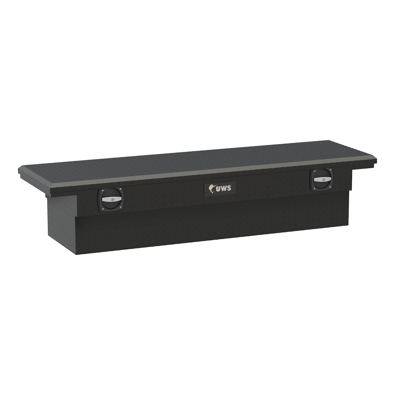 69 in. Secure Lock Crossover Low-Profile Truck Tool Box [Matte Black]