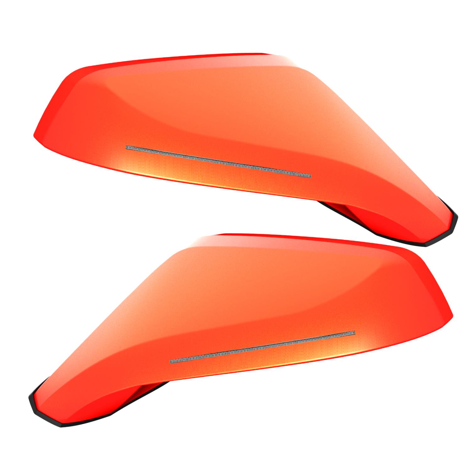 Chevy Camaro ORACLE Concept Side Mirrors - Inferno Orange GCR