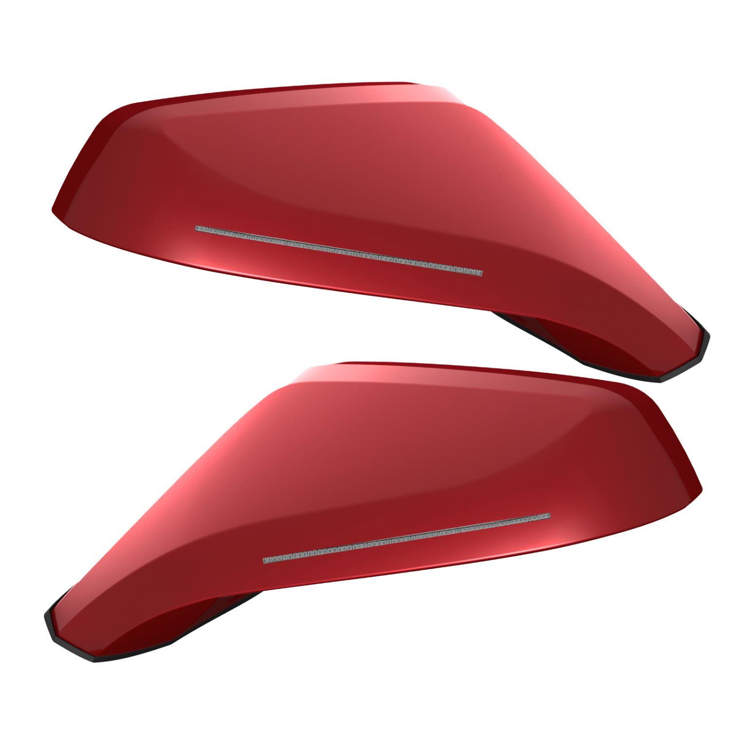 Chevy Camaro ORACLE Concept Side Mirrors - Crystal Red Tint GBE - Dual Intensity
