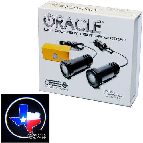 ORACLE Door LED Projectors - Texas