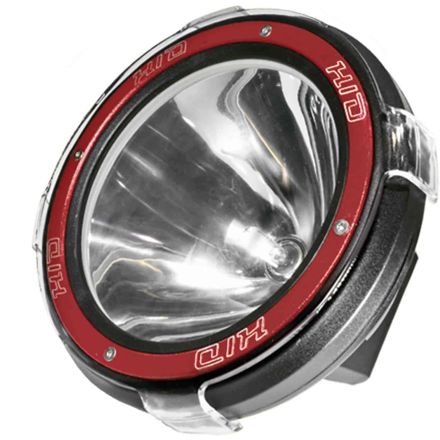 A10 HID Off-Road Light This 7" round light uses a Xenon HID bulb