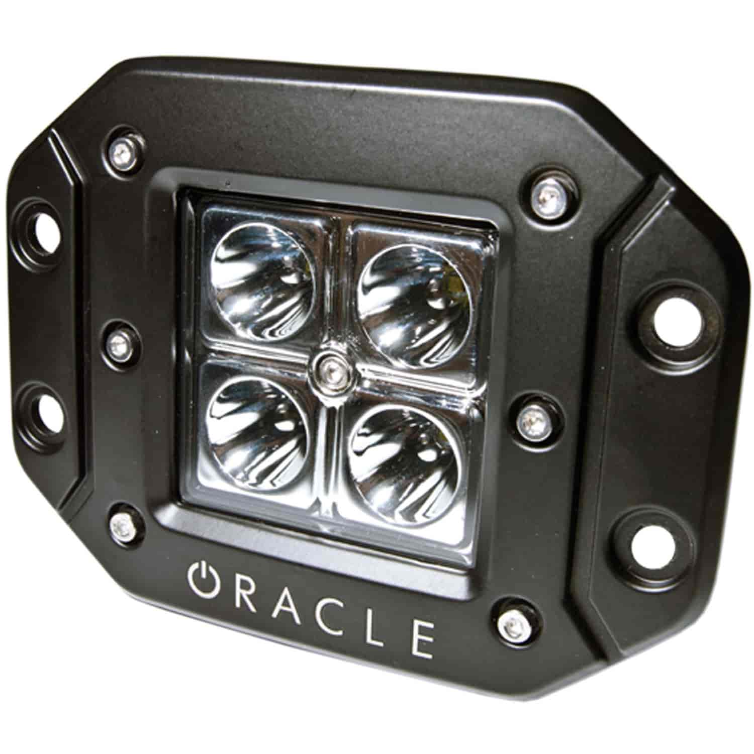ORACLE 12W Flush LED Square Spot Light