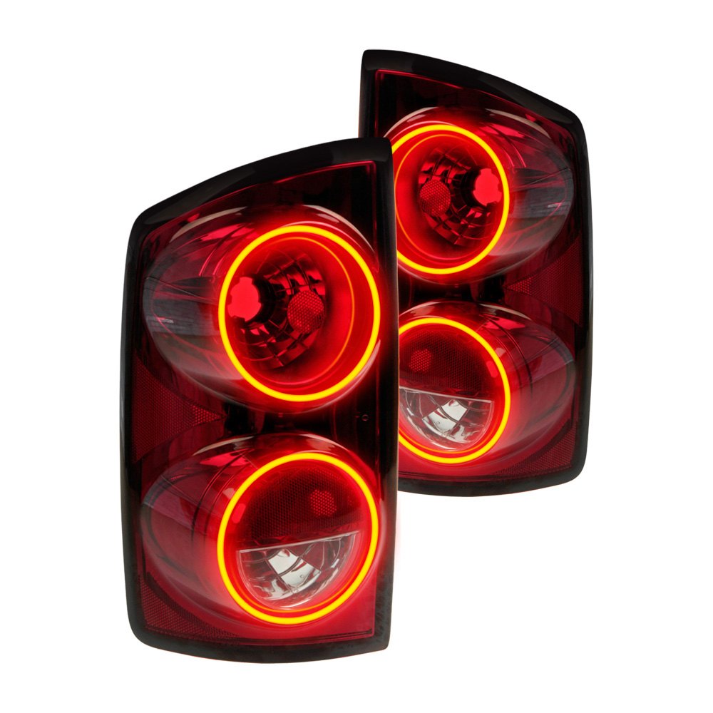 LED HALO Tail Light Assembly Comes with preinstalled white LED Halos
