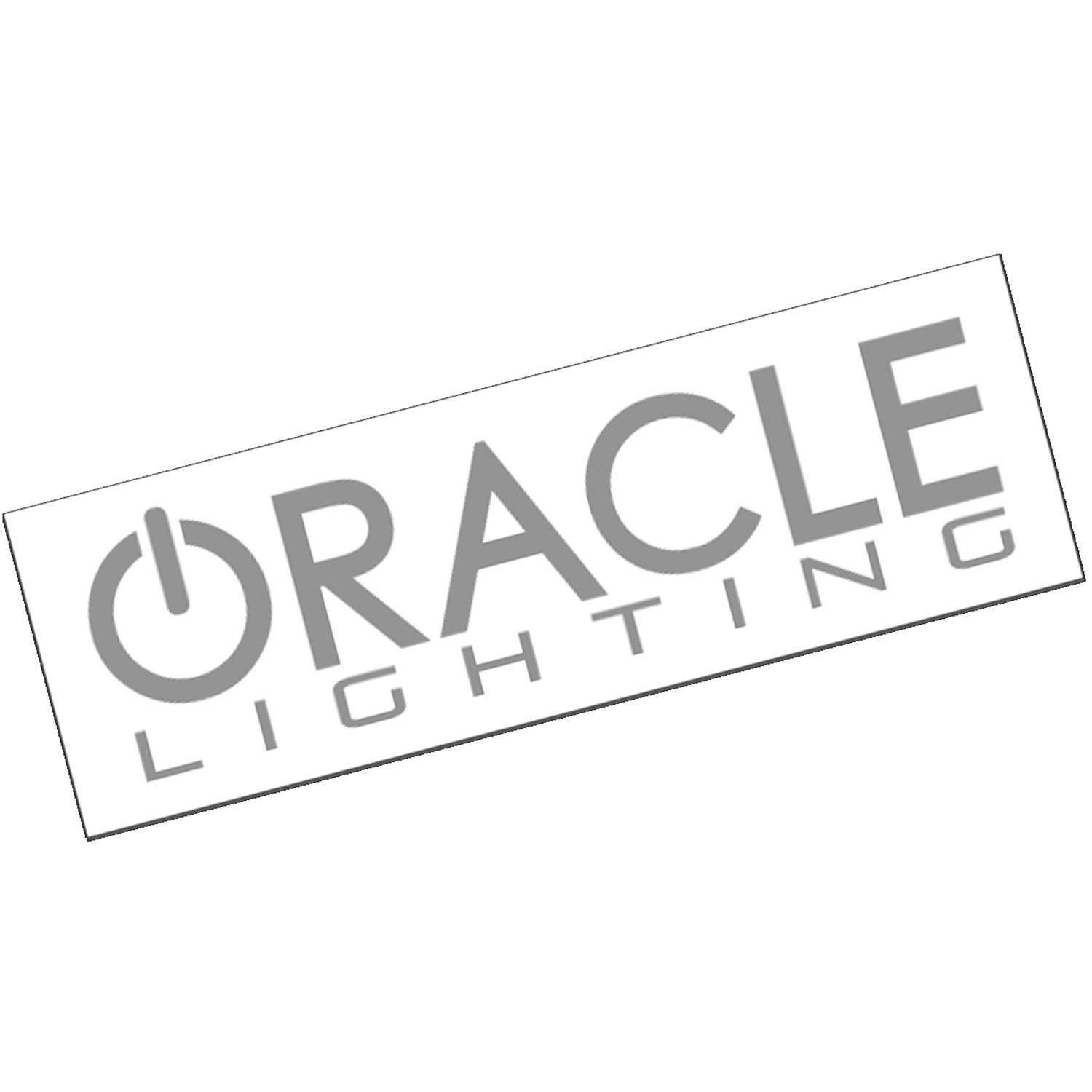 ORACLE Lighting Decal - Silver