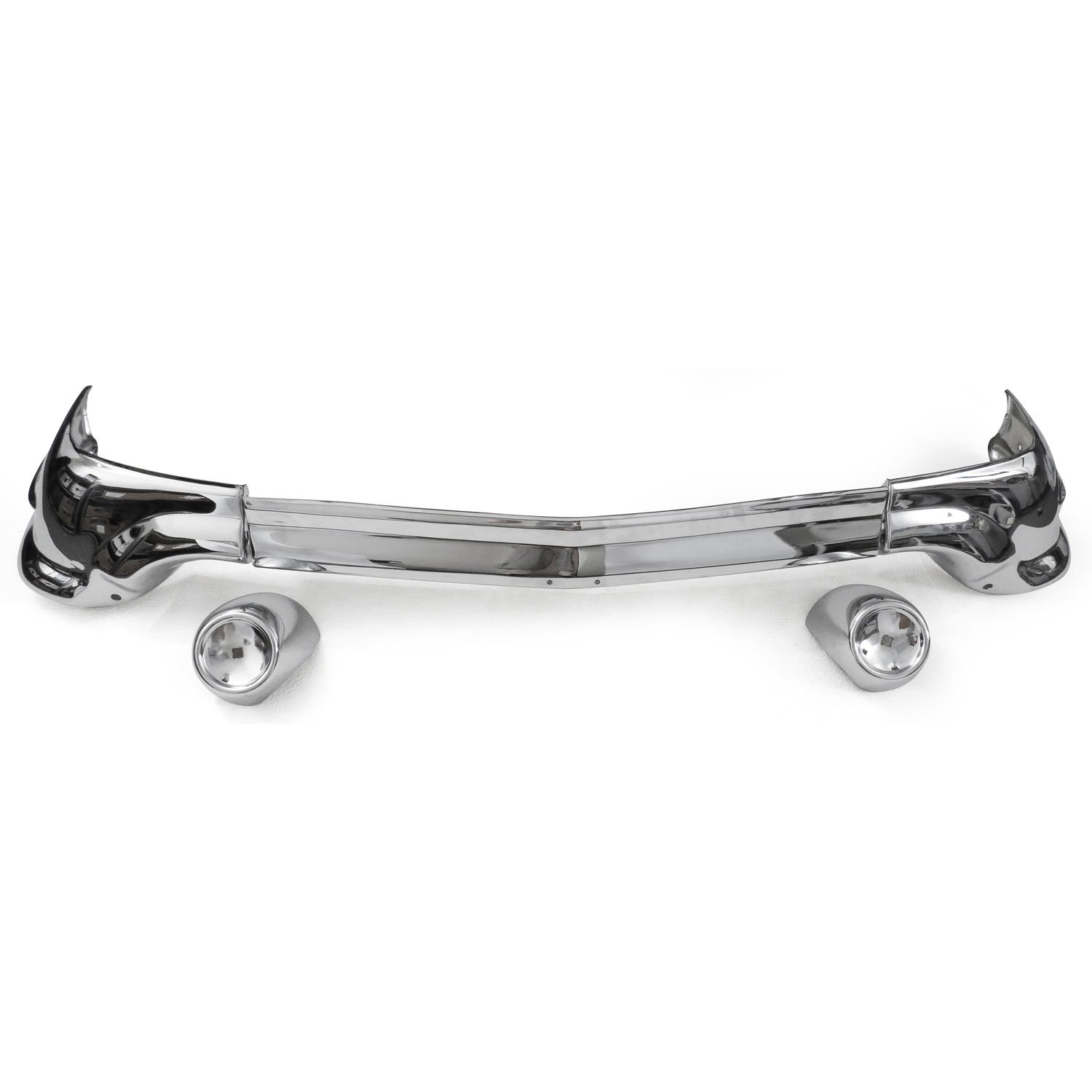 5-Piece Front Bumper Set for 1957 Chevy Bel-Air