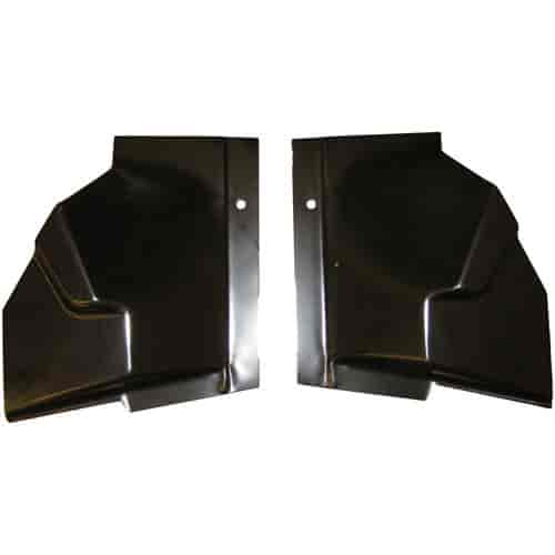 64-67 A-BODY FLOOR TO REAR SEAT DIVIDER SUPPORT BRACKET 1 PAIR