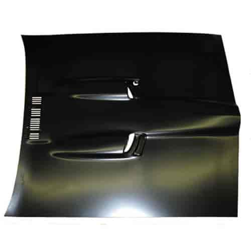 Replacement Steel Hood 1968-1970 GTO/LeMans (Except Ram Air)