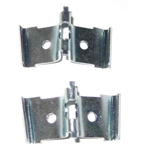 Corner Fin Moulding Retaining Clip Pair 57 Chevy