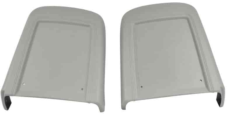 Bucket Seat Back Panels for 1967 Ford Mustang Deluxe, Shelby [Grey]