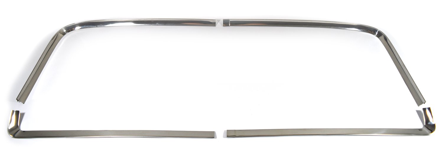 WS03-661S Rear Window Molding Set 1966-1967 Chevy Chevelle Coupe (4 Piece)