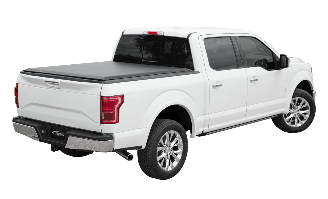 LITERIDER Roll-Up Tonneau Cover, Fits Select Ford F-150, with 5 ft. 6 in. Bed