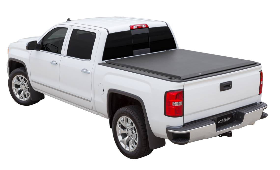 LITERIDER Roll-Up Tonneau Cover, 2007-2013 GM 1500 Pickup, 2007-2014 2500/3500, with 8 ft. Bed