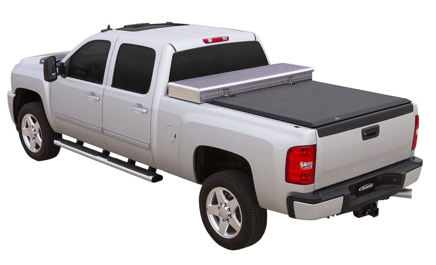 Toolbox-Edition Roll-Up Tonneau Cover, 2017-2022 Ford F-250/F-350, with 6 ft. 8 in. Bed