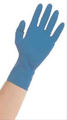 Blue Latex Gloves Box 25