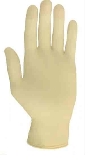 White Latex Gloves Box 50