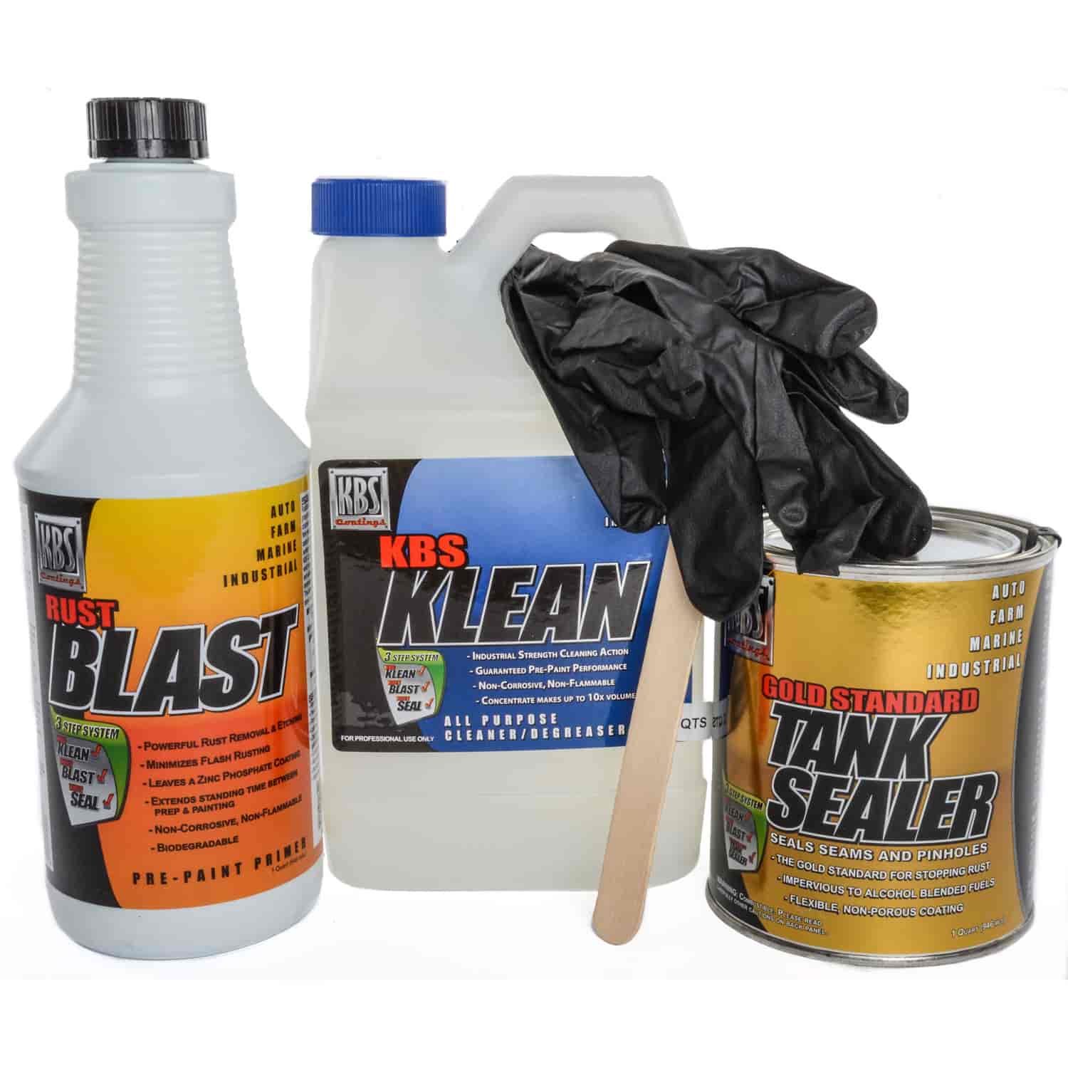 Auto Fuel Tank Sealer Kit Up to a 25-gallon tank Also includes: