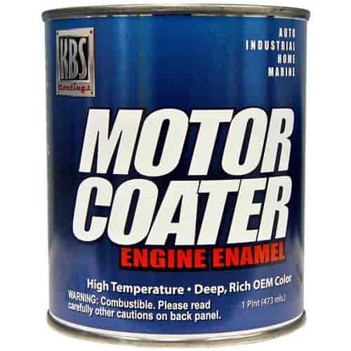 Motor Coater Engine Enamel Pint Buick Red