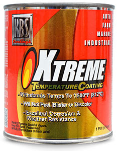 Xtreme Temp Coating (XTC) 1 Pint Can Black
