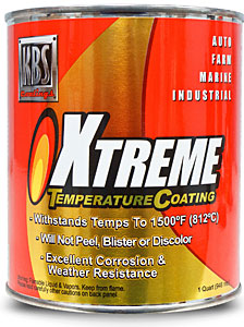 Xtreme Temp Coating (XTC) 1 Quart Can Grey