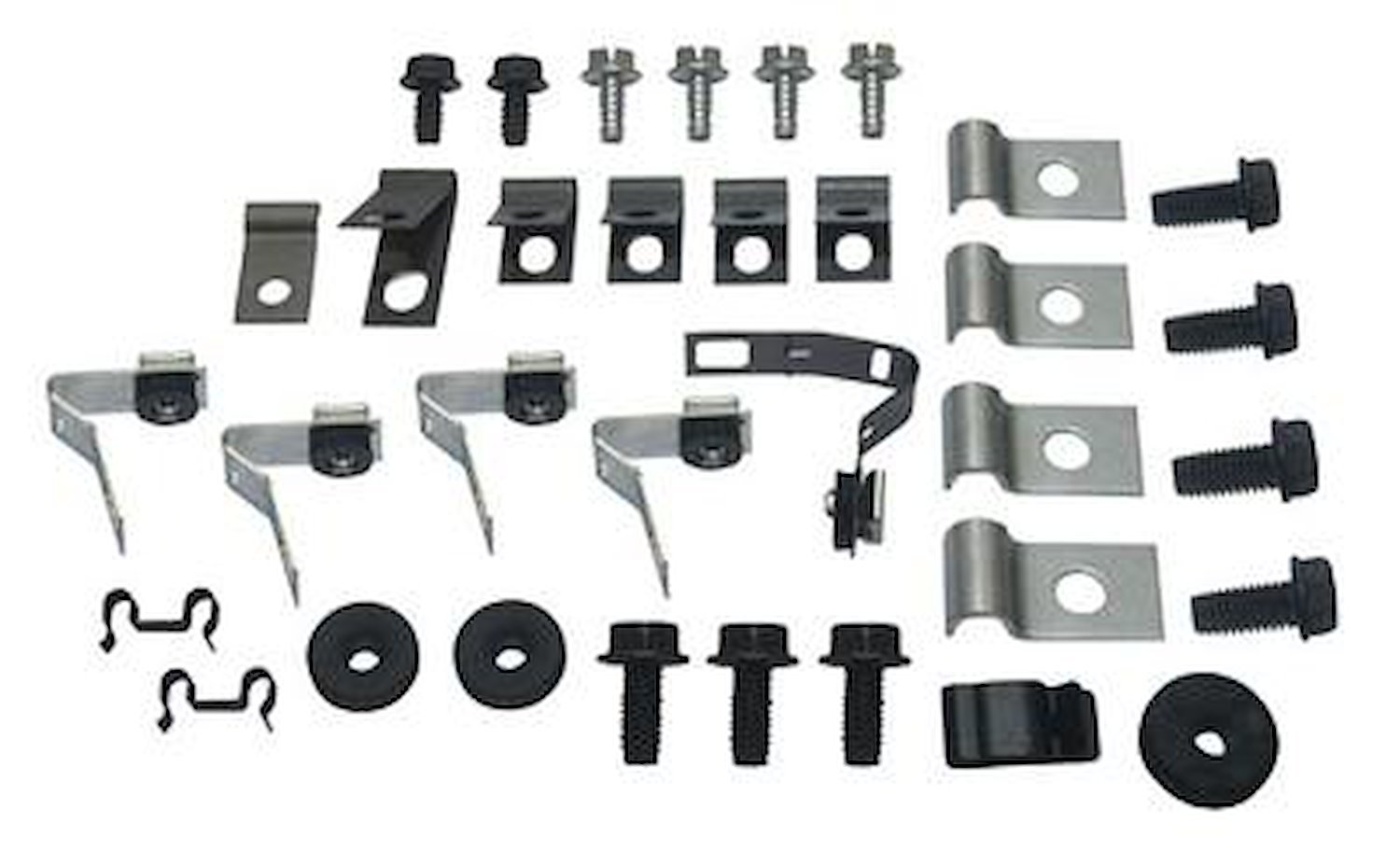 Line Clamps Disc Brakes - 8 Cylinder 21 Pc.