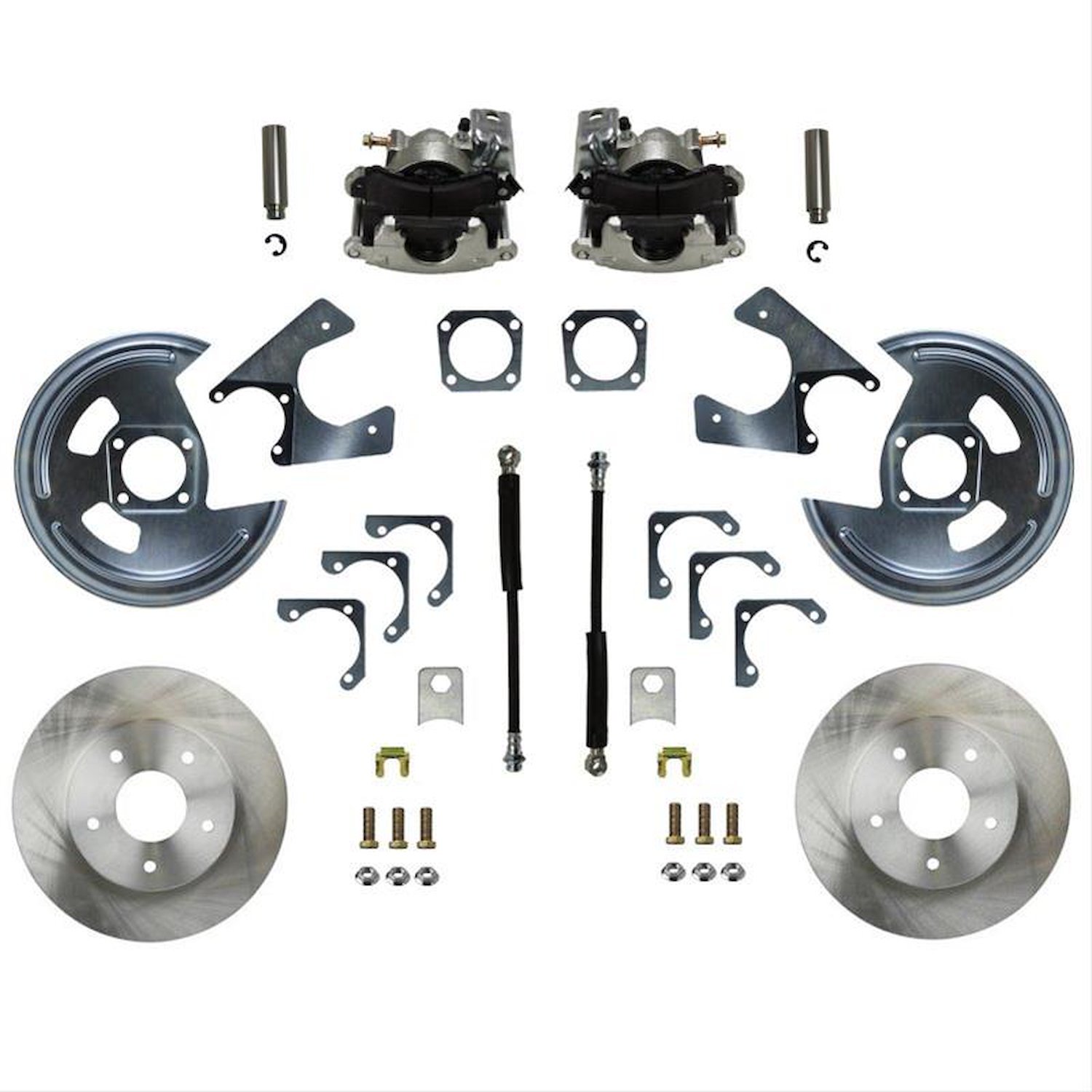 Ford 8 in and 9 in Small Bearing Rear Disc Brake Conversion - Single Piston
