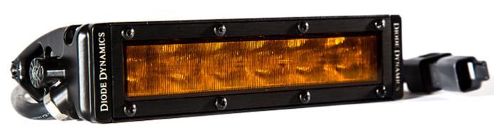 SS6 Amber SAE Fog/Wide LED Light Bar