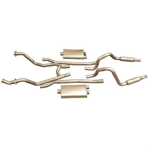 Dual Exhaust System Kit 1964-1966 Ford Mustang