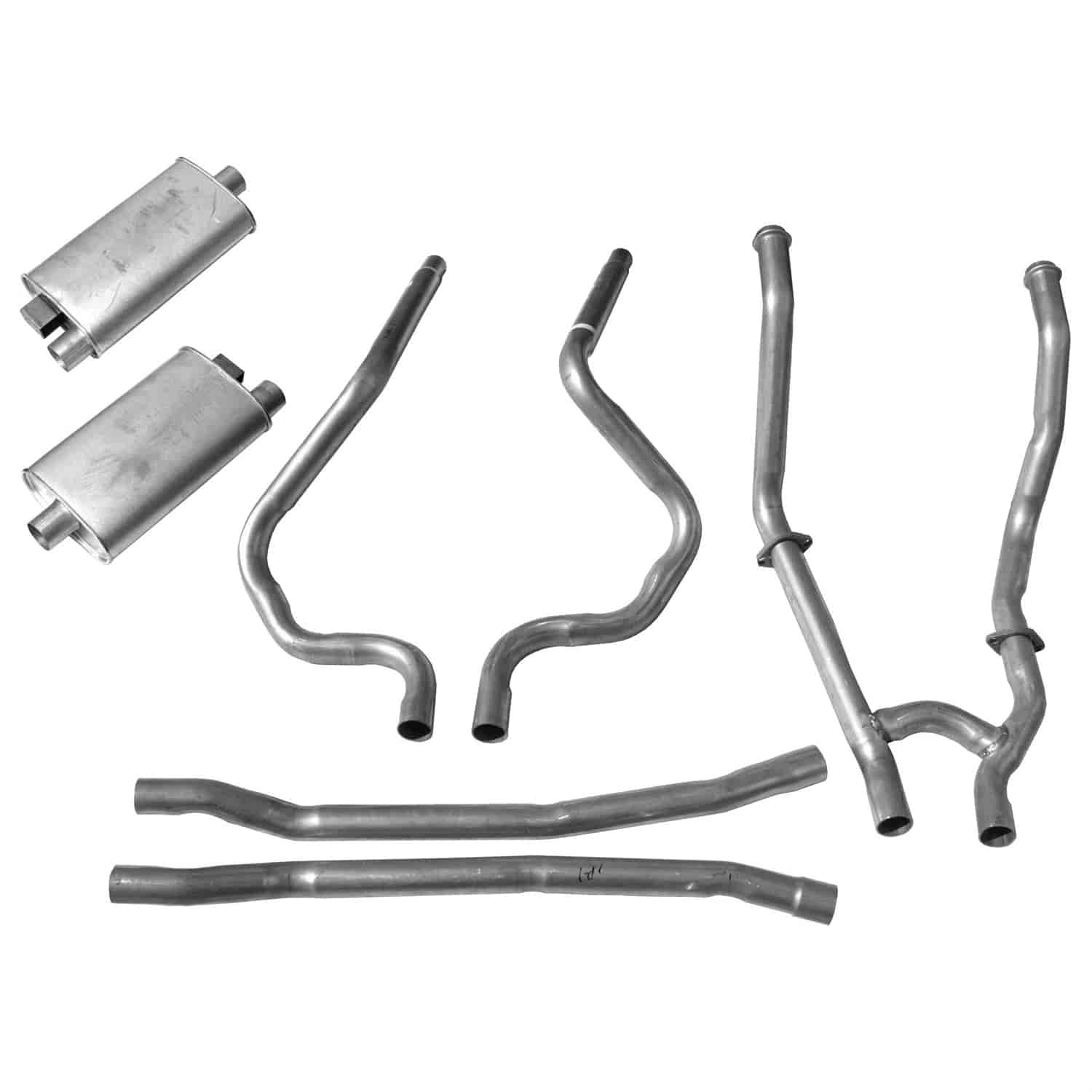 Dual Exhaust System Kit 1964-1968 Ford Mustang