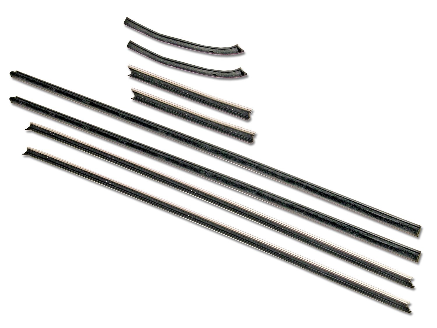 Window Channel Weather Strips for 1967-1968 Ford Mustang