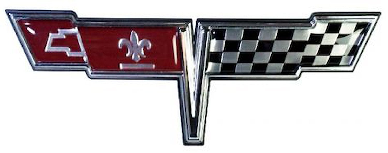 Fuel Door Emblem 1980 Chevy Corvette