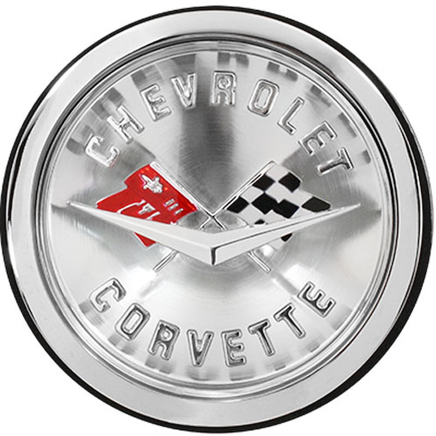 Front Or Rear Emblem 1958-61 Chevy Corvette