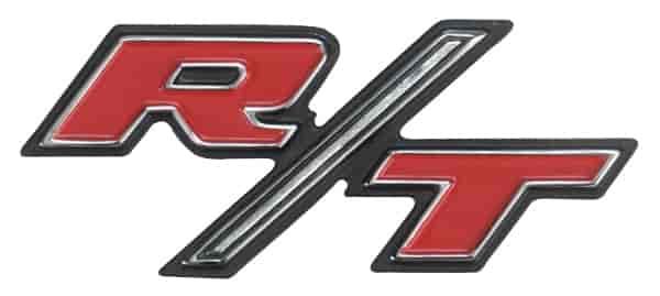 R/T Headlight Door Emblem 1969 Dodge Charger R/T