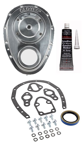 Small Block Chevy Quick Change Timing Cover and Gasket Kit