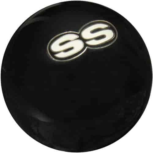 Officially Licensed Shifter Knob SS Emblem Includes Two Brass Adapters
