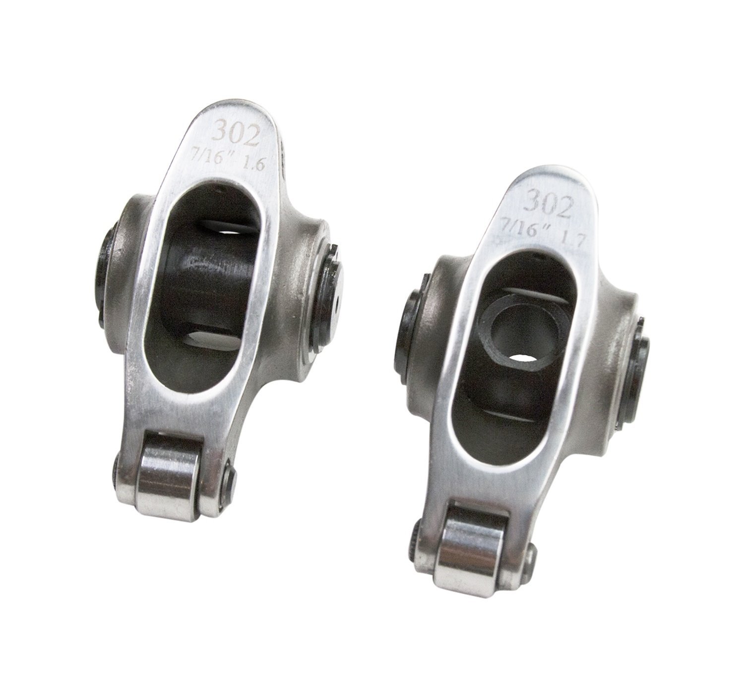 Self-Aligning Pro Series Stud Mount Stainless Steel Rocker Arms 1962-2001 Ford 260-351W