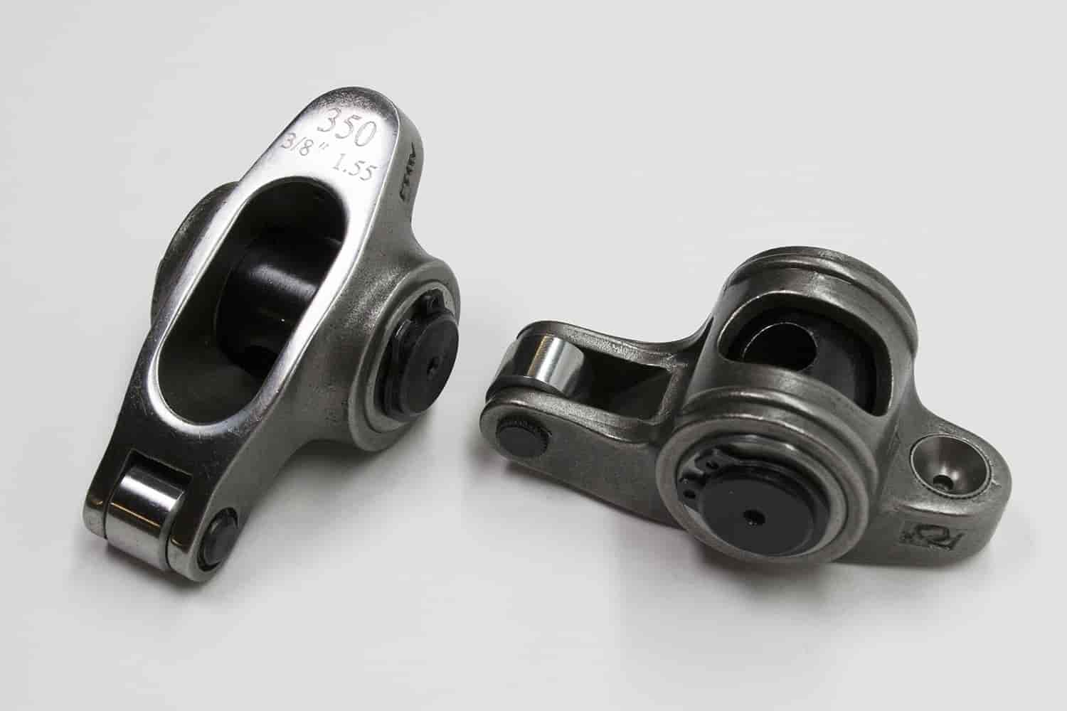 Pro Series Stud Mount Stainless Steel Rocker Arms 1955-86 Chevy 262-400