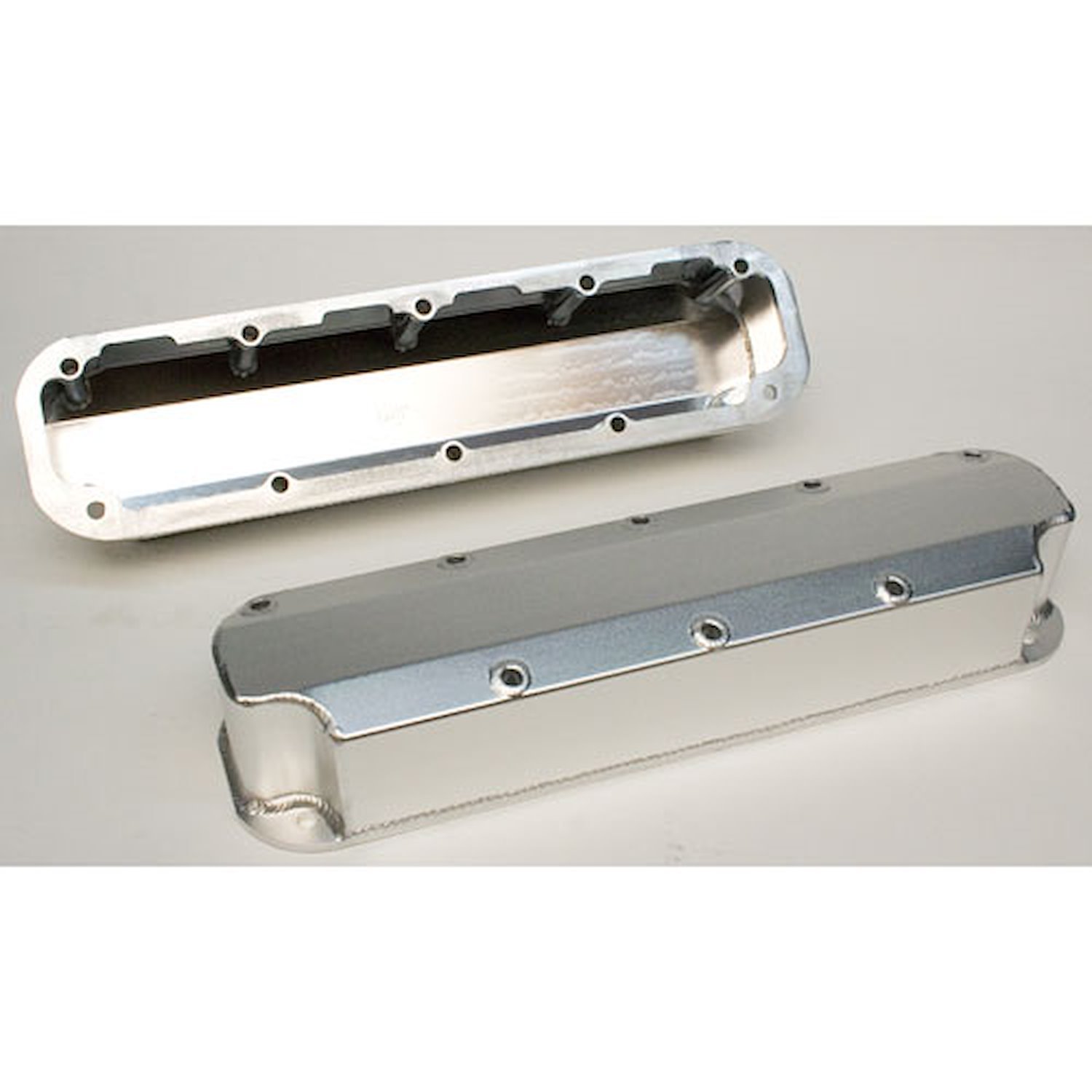 VALVE COVER ALUM FABRICATED DODGE 5.2L/5.9L 1992-2003 and JEEP 5.2L/5.9L 1993-98 Satin Silver Pair
