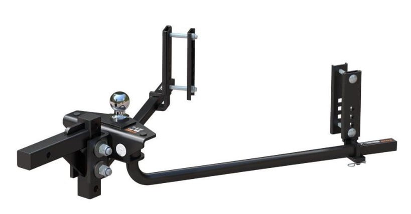TruTrack Weight Distribution Hitch w/4-Position Sway Control (w/Trailer Ball and Shank)