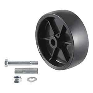 Marine Jack Replacement Part Caster Wheel w/Bolt And Bushing For Marine Swivel Trailer Jacks