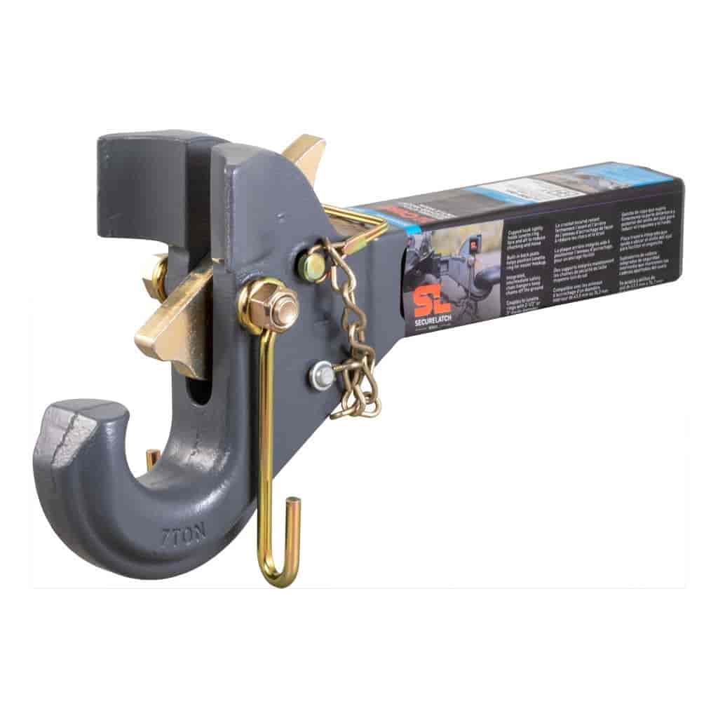 Securelatch Receiver-Mount Pintle Hook [14,000 lbs. Gross Trailer Weight]