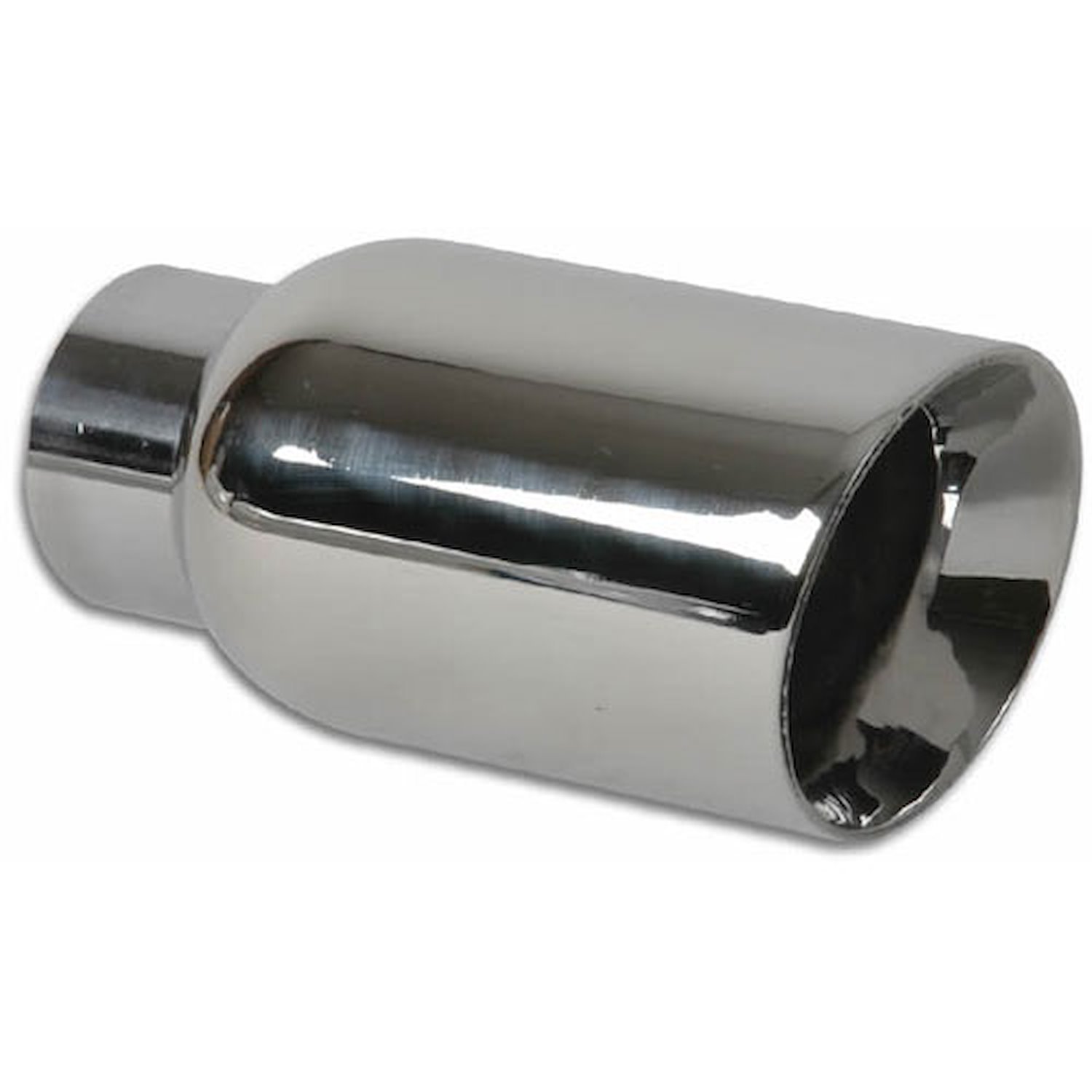 4" Round Stainless Steel Exhaust Tip Double Wall